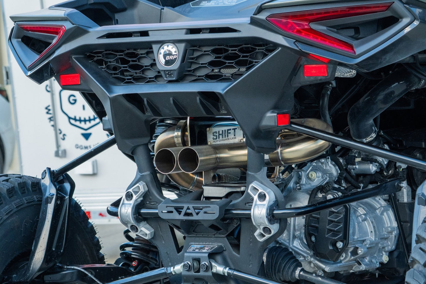 SHIFT Performance Labs - Can - Am Maverick R Gen2 Performance Exhaust System - SHIFT Performance Labs - UTVRaceShop.Com