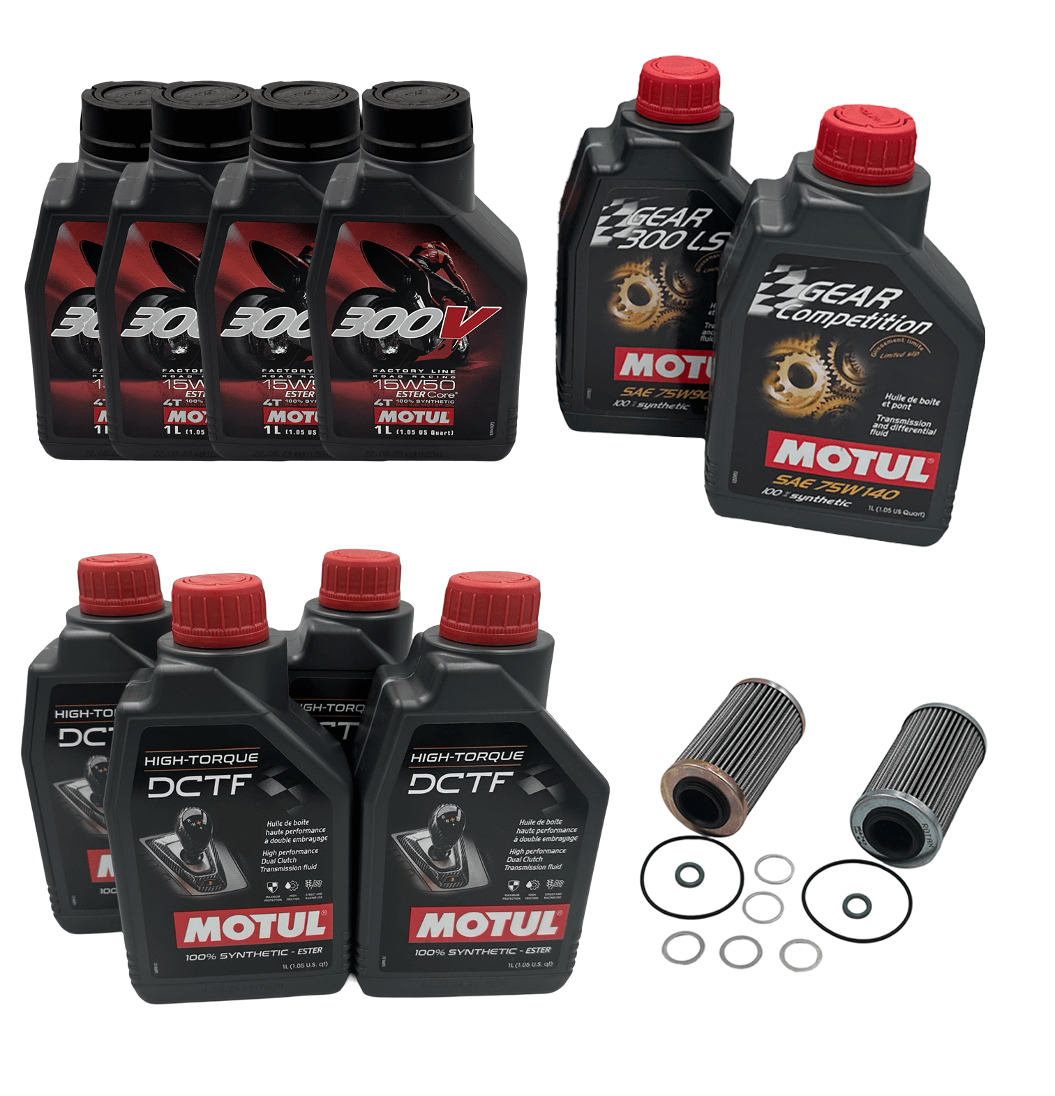 Motul Complete Fluid Change Kit for Can Am Maverick R
