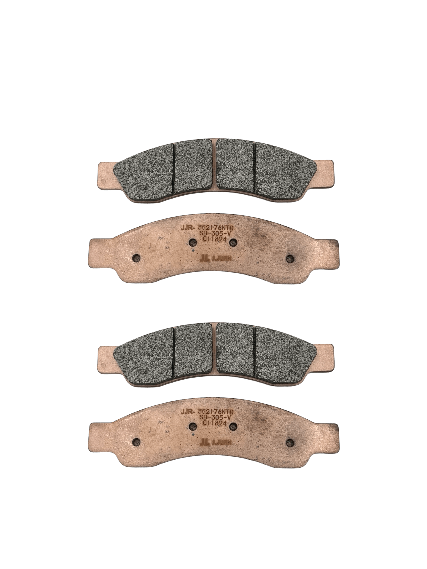 J.JUAN Brake Systems - J.Juan Maverick R Front Racing Brake Pads - UTVRaceShop.Com
