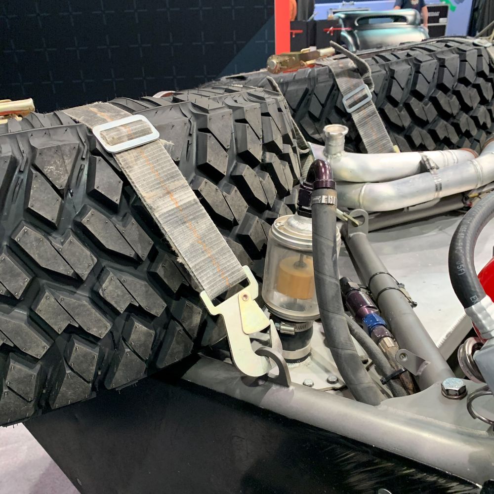 Mac's Tie Downs - Mac's 35" to 40" Y - Strap - Black - UTVRaceShop.Com