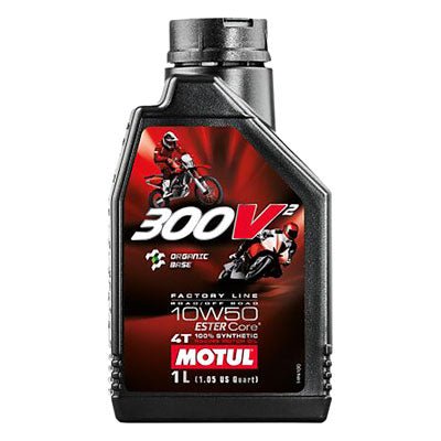 AEON FIVES - Motul 300V 10W50 Racing Oil - 1L - UTVRaceShop.Com