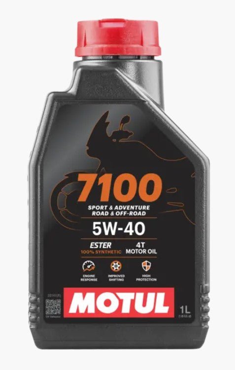 Motul - Motul 7100 Synthetic Engine Oil - 5W-40 4T - 1-Liter - UTVRaceShop.Com