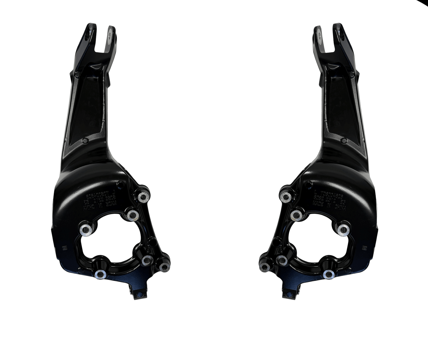 Zollinger Racing Products - ZRP Can Am Maverick R OEM Rear Knuckles Machined w/ Threaded Retaining Nut - UTVRaceShop.Com
