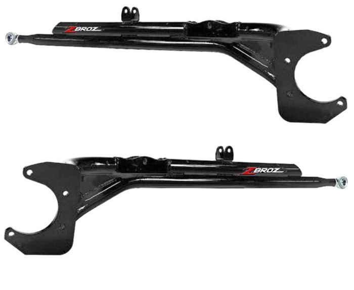 ZBROZ - ZBROZ RS1 Trailing Arms - Black - UTVRaceShop.Com