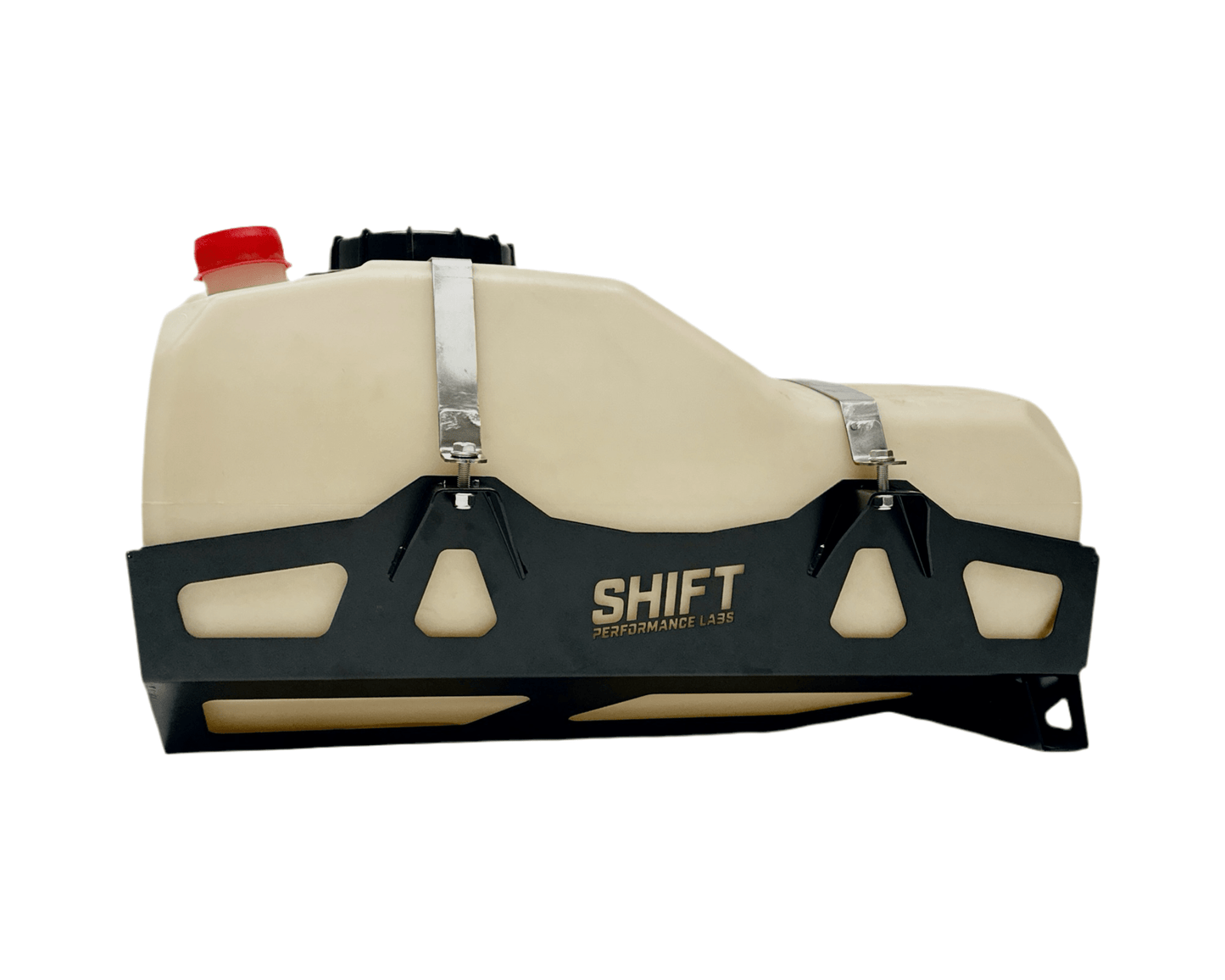 SHIFT Performance Labs - 16 - Gallon Fuel Tank w/ Tank Holder Mount for Can - Am X3 or Maverick R - UTVRaceShop.Com