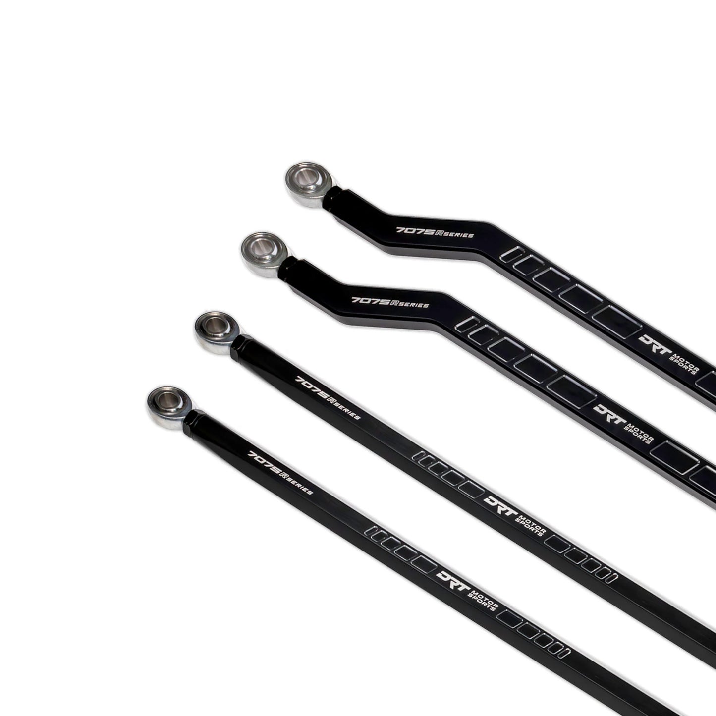 DRT Billet Aluminum Race Series High Clearance Radius Rod Set For Polaris Pro R / Pro S / Turbo R