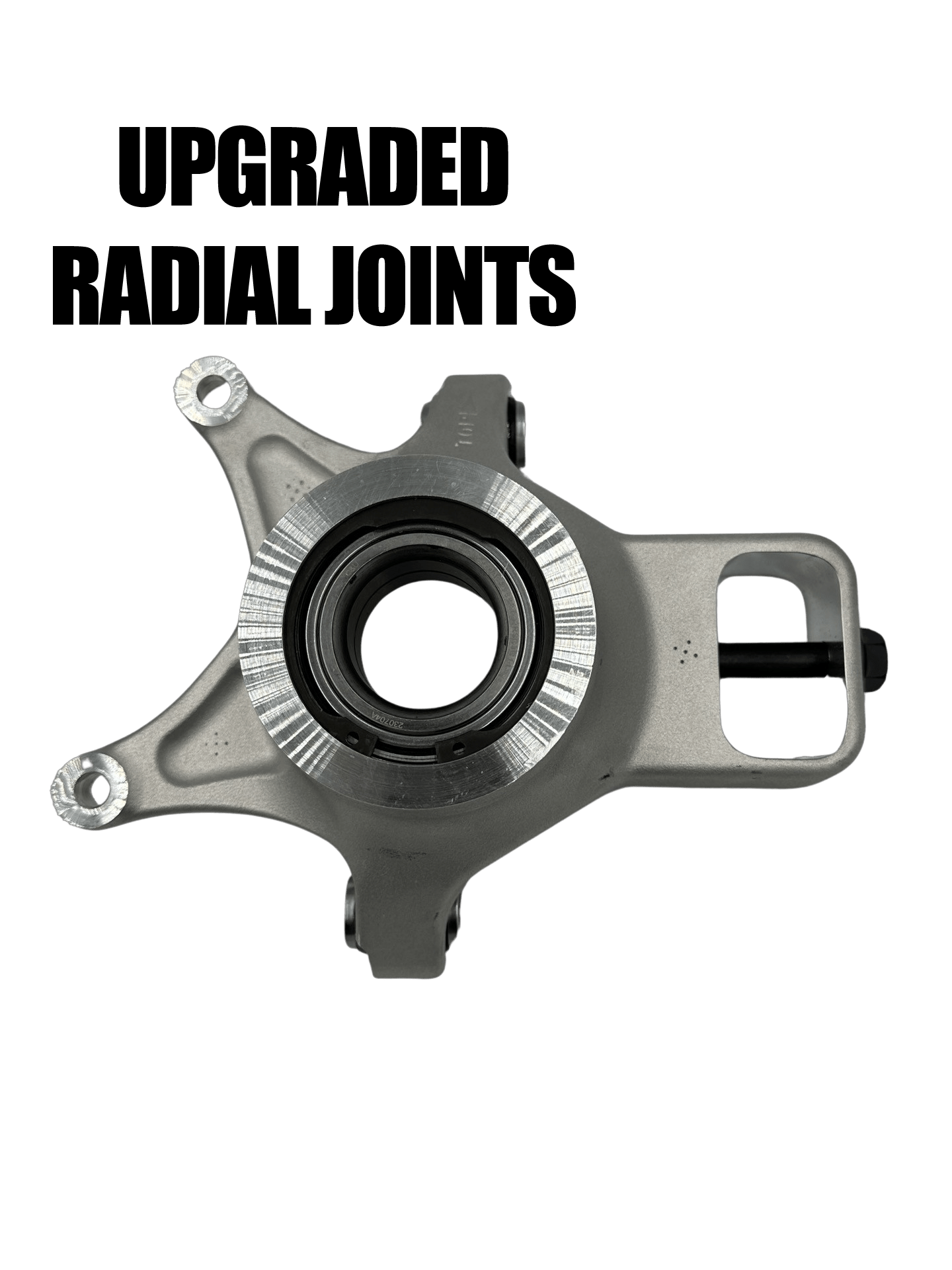 BRP - 2022+ Can Am Rear Double Shear Knuckle - Complete with Bearing and Joints - UTVRaceShop.Com