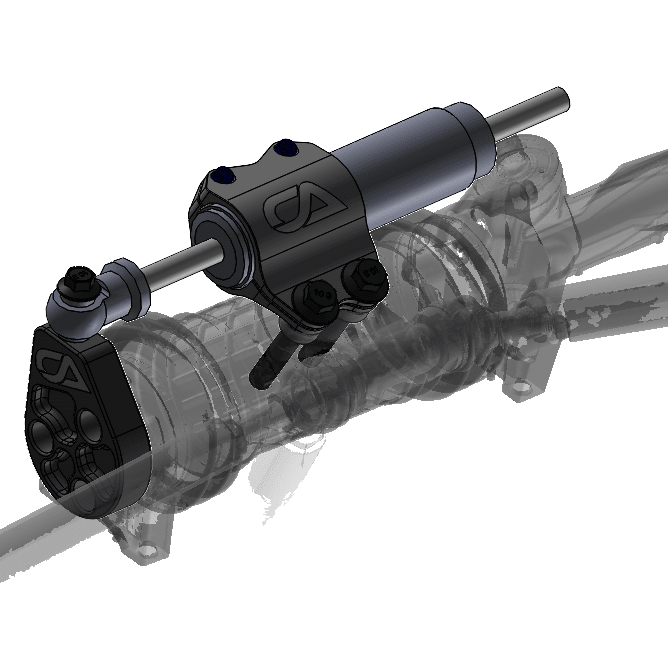 CA Technologies - 2024 - 2025 Can - Am Maverick R Steering Damper Kit - UTVRaceShop.Com