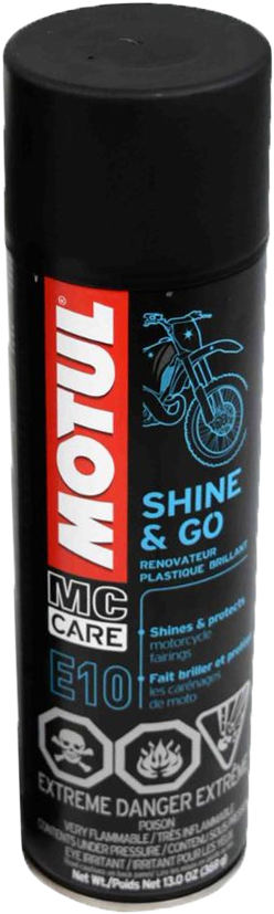 Motul Shine and Go - 13oz Silicone Spray