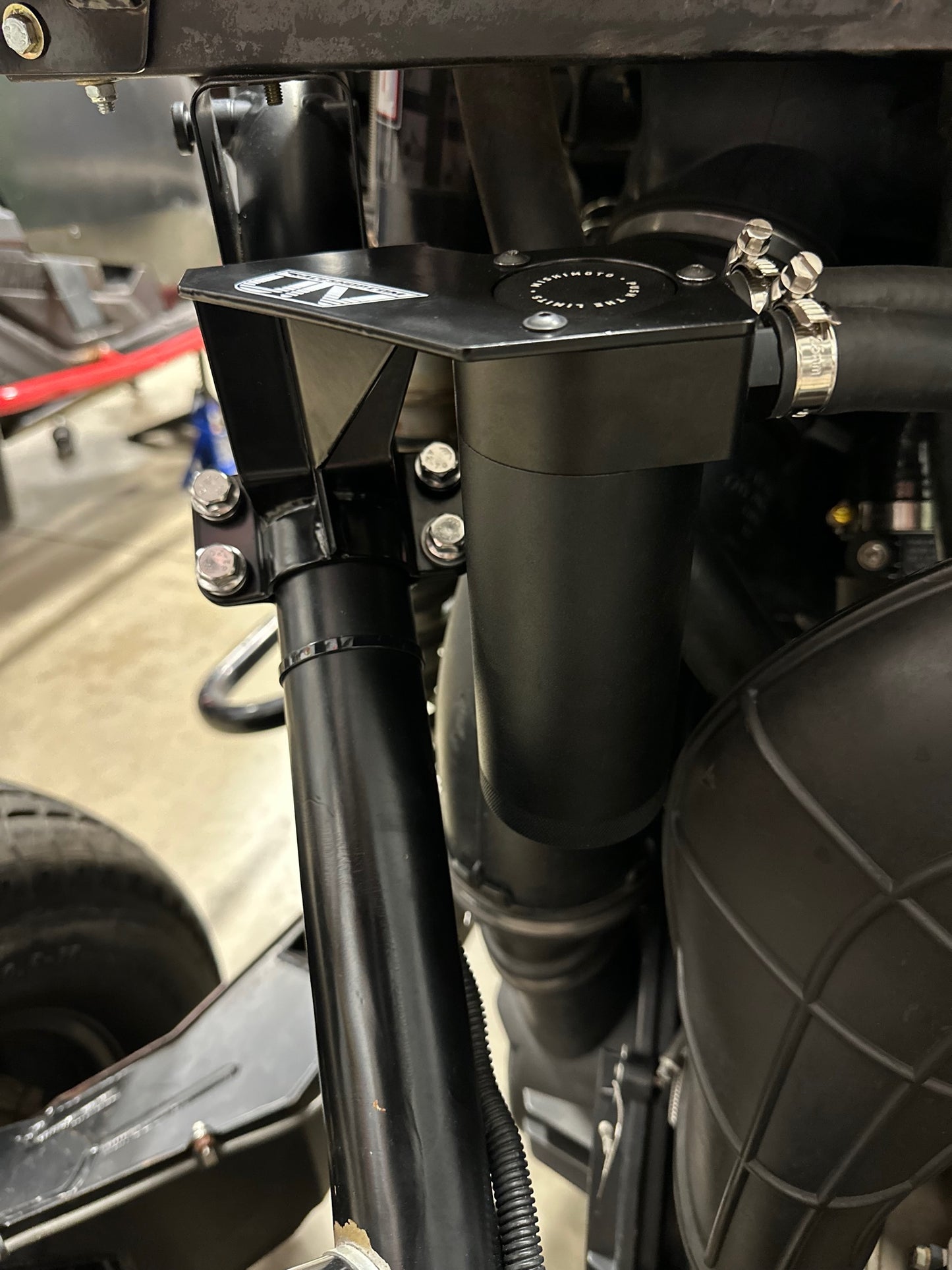 SHIFT Performance Labs Can Am X3 Baffled Oil Catch Can - Closed Loop