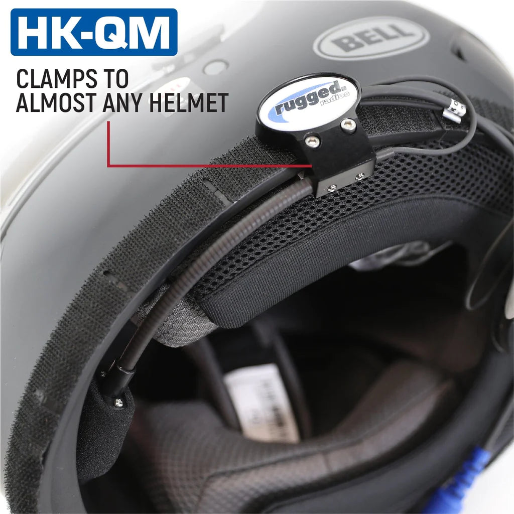 Rugged Radios Quick Install Helmet Kit Microphone Mount