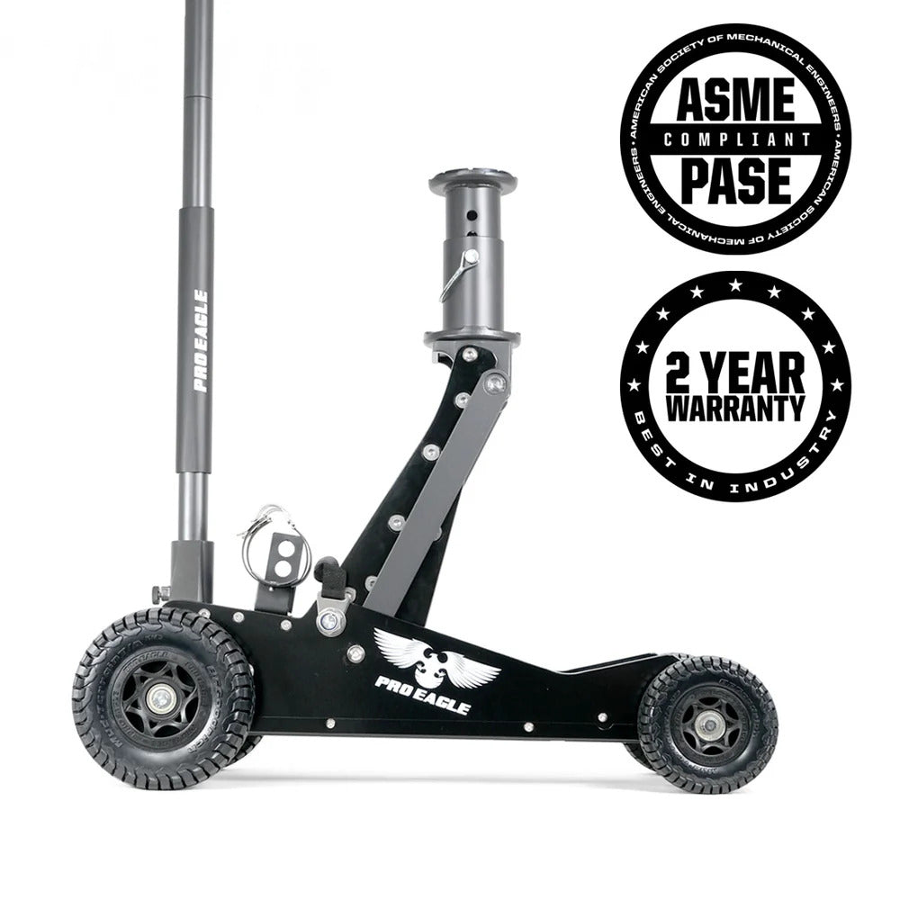 Pro Eagle 3-Ton Kratos Big Wheel Off-Road Floor Jack