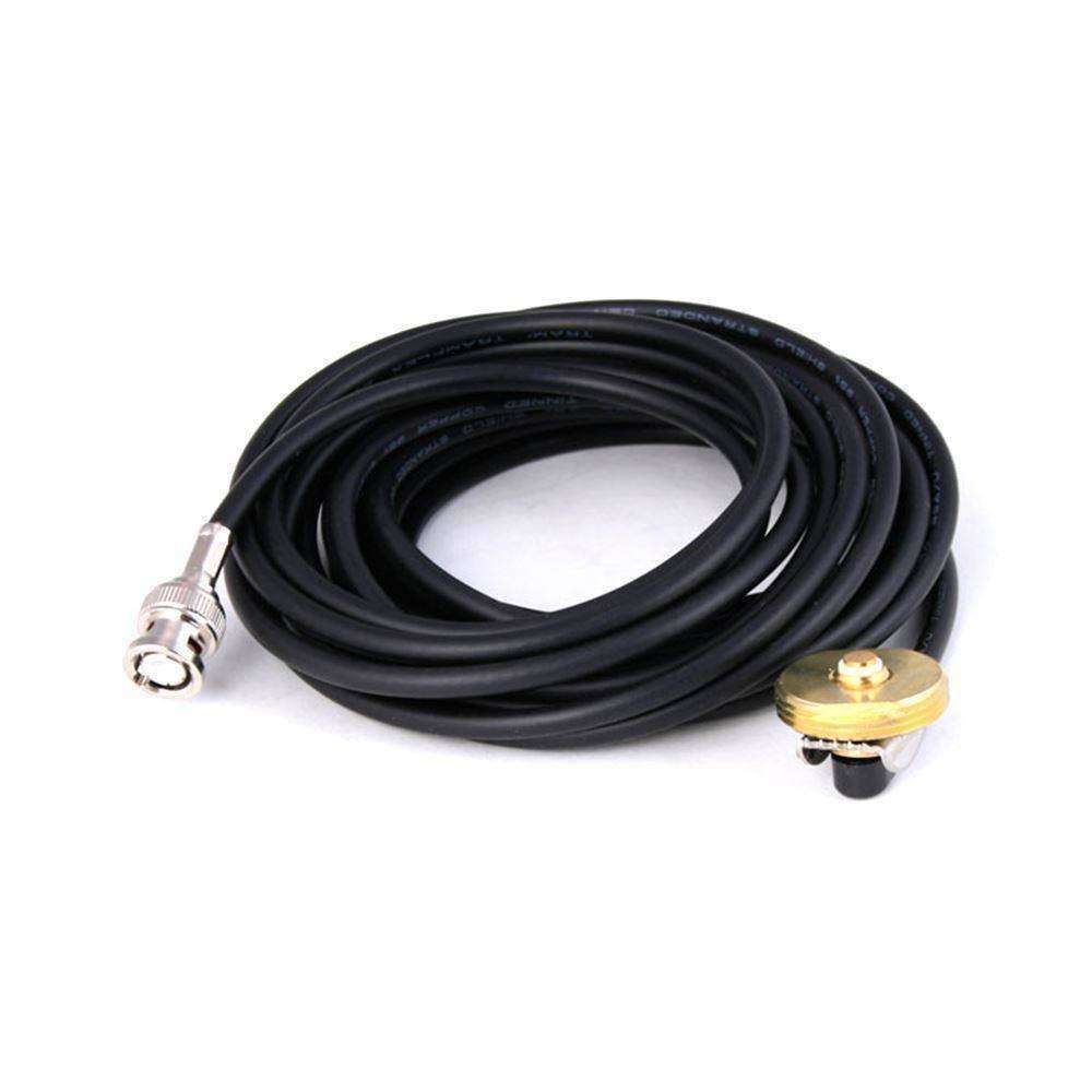 Rugged Radios 15' Foot Coax Cable Nmo Mount With Bnc Connector