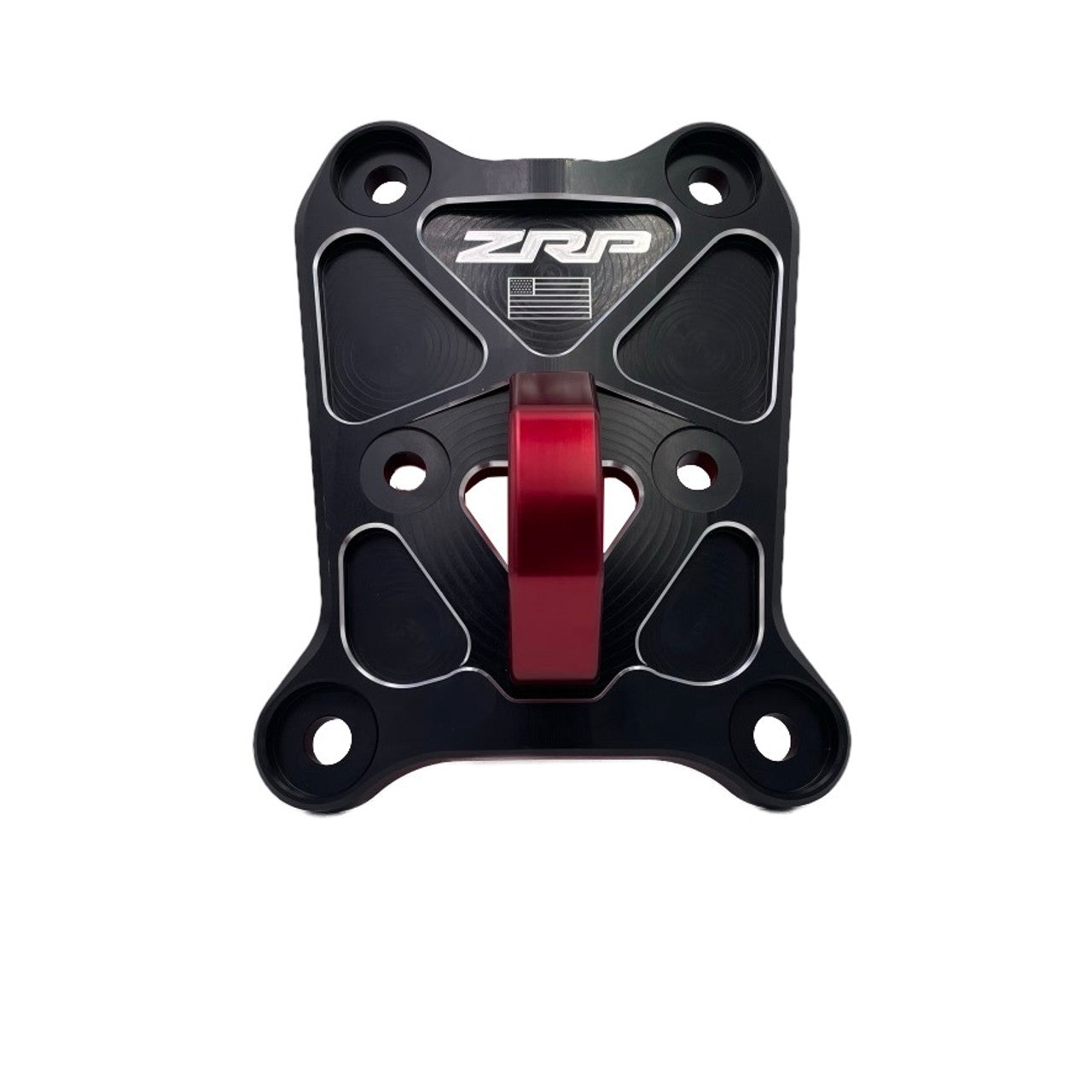 ZRP Pro R / Turbo R Rear Radius Rod Plate w/' Red D-Ring