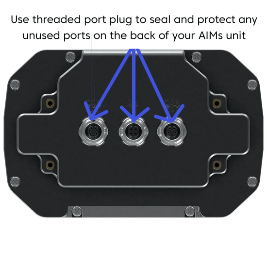 Plug Port Cover for AiM MX UTV Units - Durable Protection – UTVRaceShop.Com