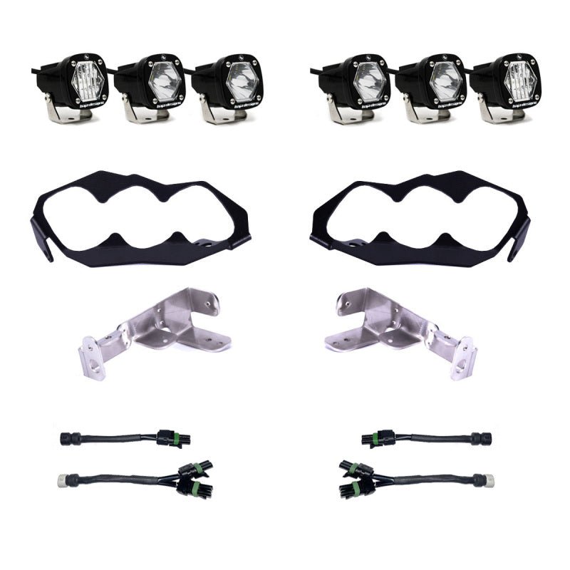Baja Designs - Baja Designs 2024+ Can - Am Maverick R S1 Headlight Kit - UTVRaceShop.Com