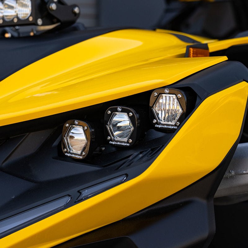 Baja Designs - Baja Designs 2024+ Can - Am Maverick R S1 Headlight Kit - UTVRaceShop.Com