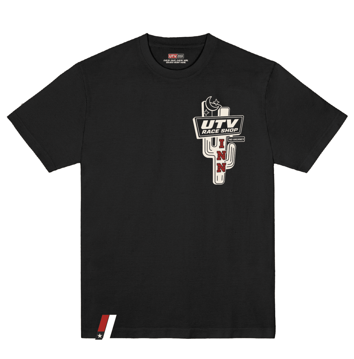UTV Race Shop - Cactus Inn Graphic T-Shirt - UTVRaceShop.Com