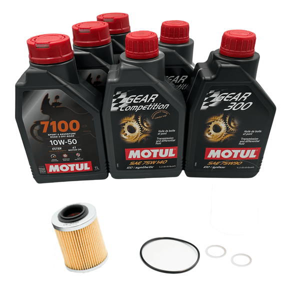 EVP Motul Driveline Oil Change Kit for Can Am Maverick X3