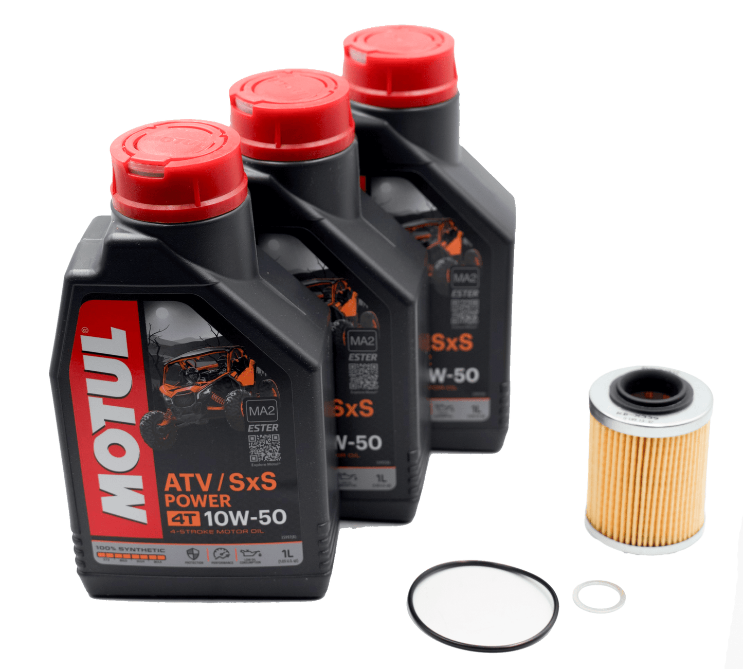 Motul - Can Am Defender/ Commander/ Maverick Trail/Sport Motul Oil Change Kit - UTVRaceShop.Com