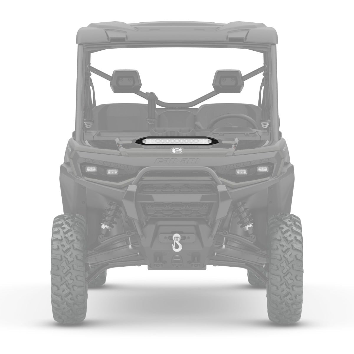 BRP - Can - Am Defender HD11 16.50" SMART LED Hood Light - UTVRaceShop.Com