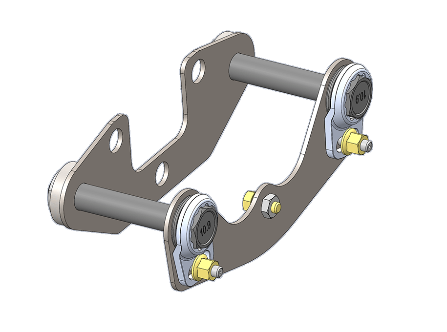 SHIFT Performance Labs - Can - Am Maverick R Front Upper A - Arm Bolt Retainer Kit - UTVRaceShop.Com