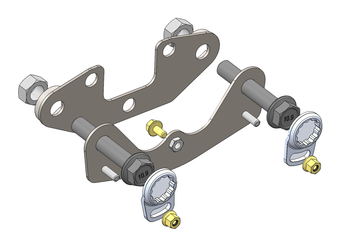 SHIFT Performance Labs - Can - Am Maverick R Front Upper A - Arm Bolt Retainer Kit - UTVRaceShop.Com