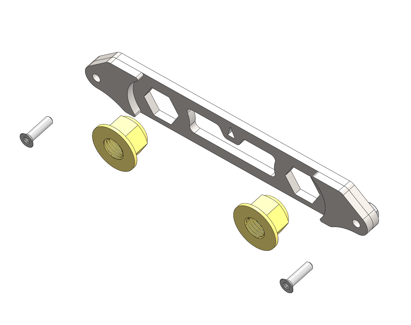 SHIFT Performance Labs - Can - Am Maverick R Lower Front A - Arm Anti - Spin Nut Retainer - UTVRaceShop.Com