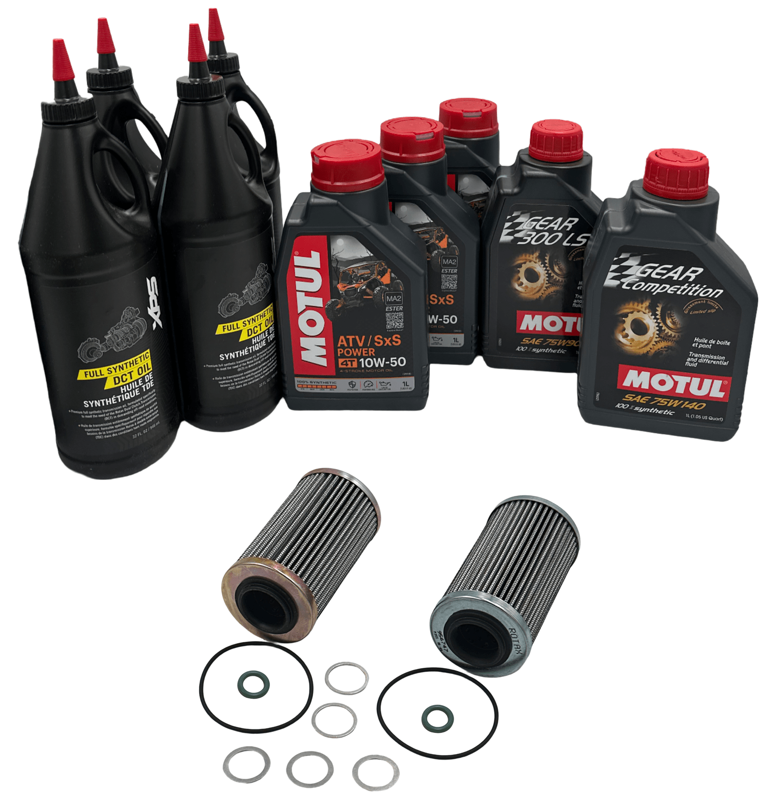 Can Am Maverick R Motul Complete Fluid Change Kit