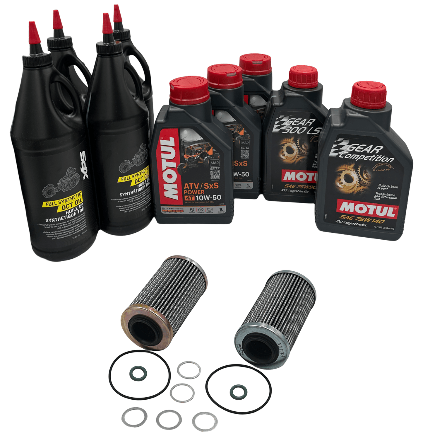 UTVRaceShop.Com - Can Am Maverick R Motul Complete Fluid Change Kit - UTVRaceShop.Com