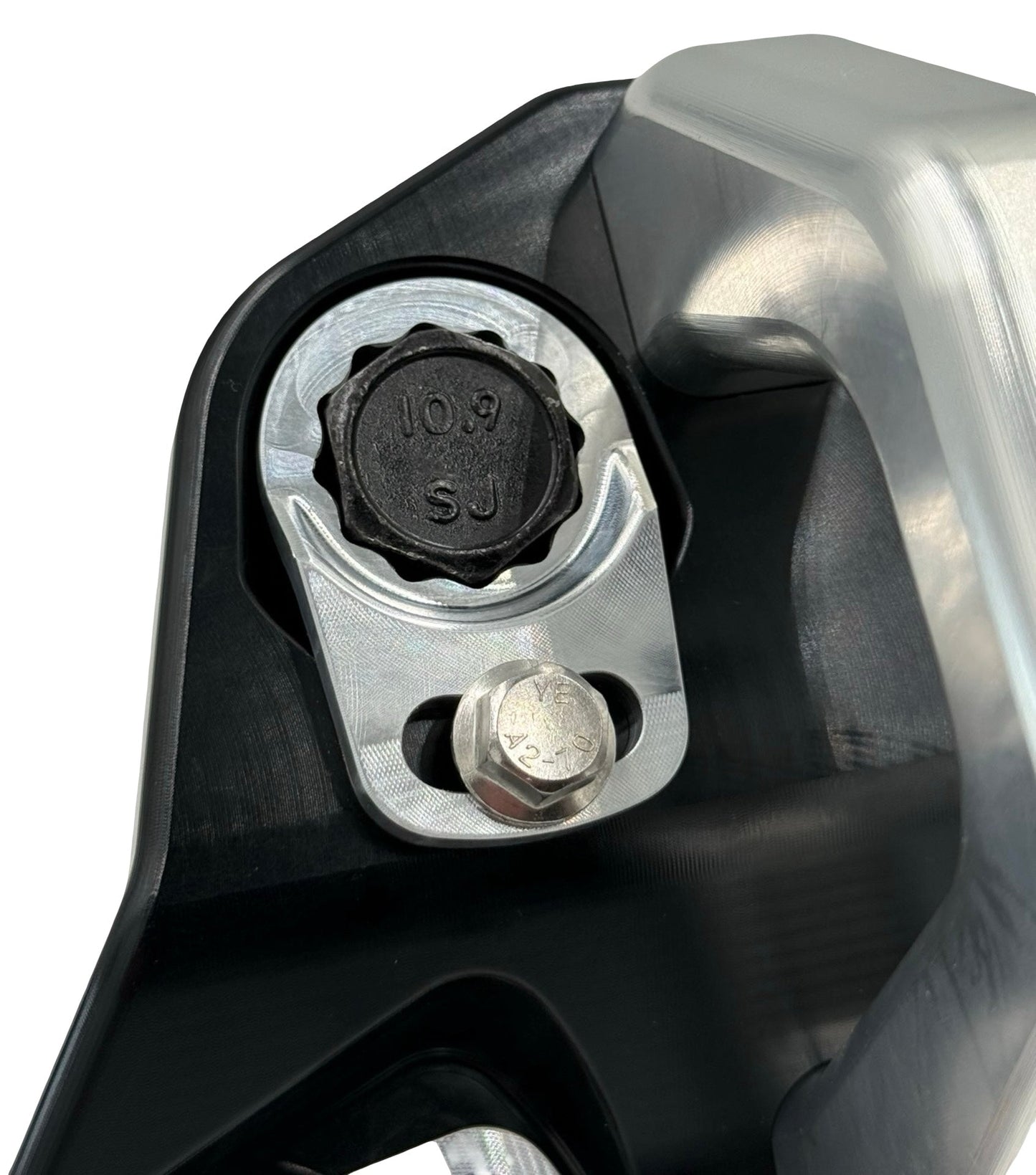 SHIFT Performance Labs - Can - Am Maverick R Race - Series Rear Radius Rod Plate and Bolt Retainer System - UTVRaceShop.Com