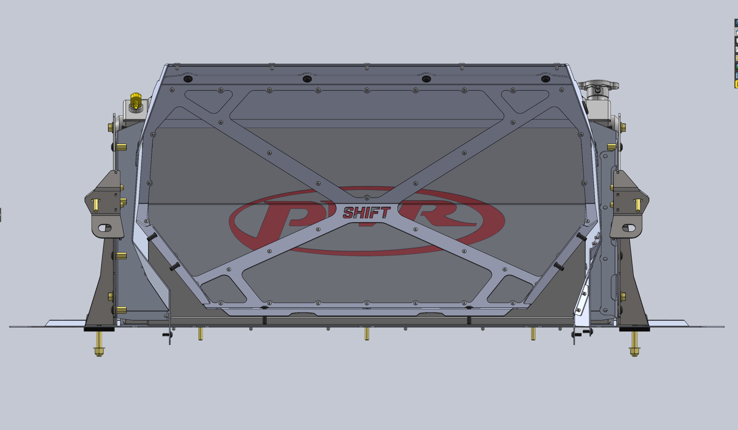 SHIFT Performance Labs - Can - Am Maverick R Rear Radiator Kit - UTVRaceShop.Com