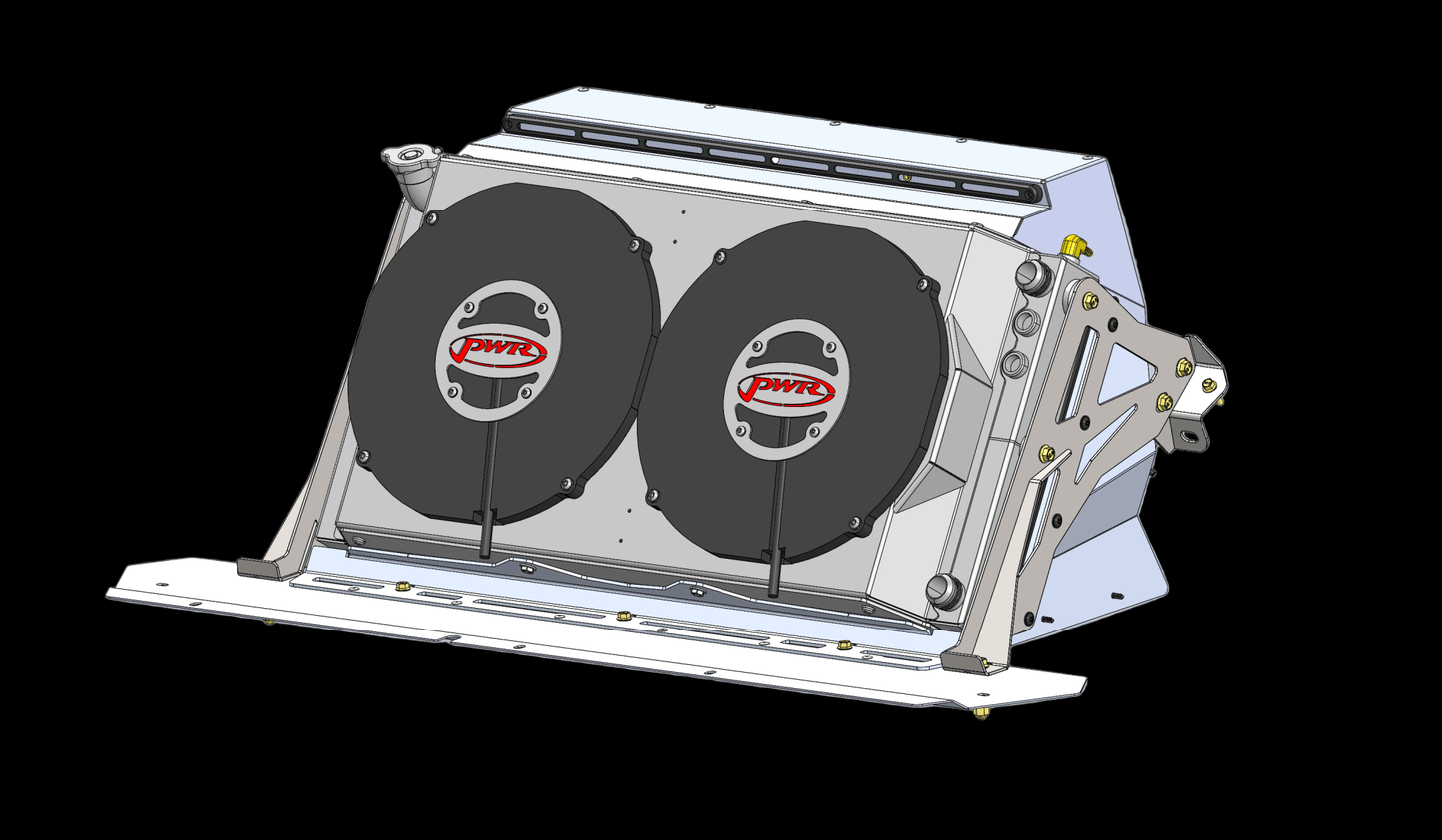 SHIFT Performance Labs - Can - Am Maverick R Rear Radiator Kit - UTVRaceShop.Com