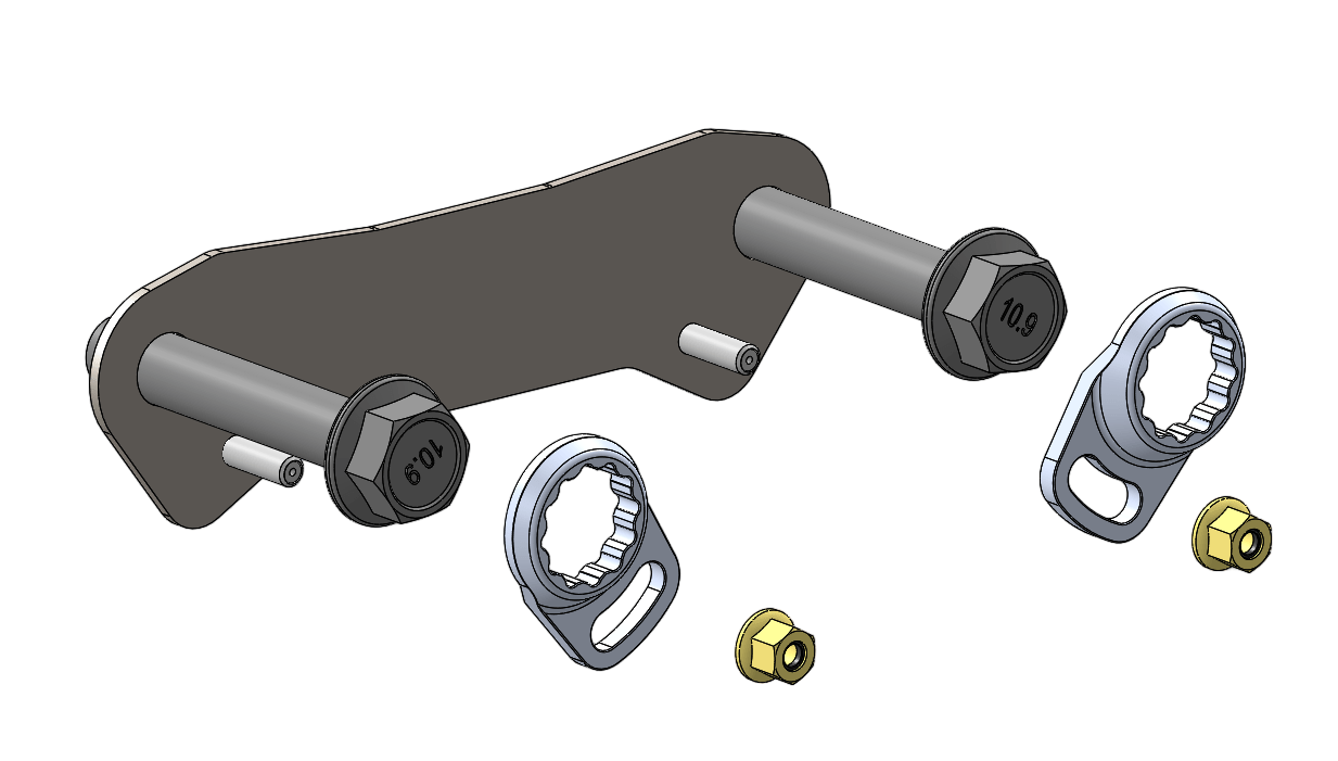SHIFT Performance Labs - Can - Am Maverick R Rear Upper A - Arm Pivot Bolt Retainer - UTVRaceShop.Com