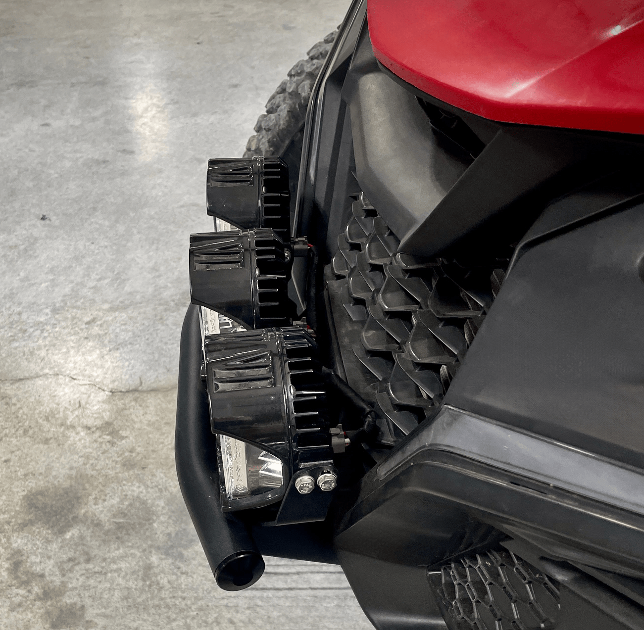 SHIFT Performance Labs - Can - Am Maverick R Sport Front Bumper with Skid Plate - UTVRaceShop.Com