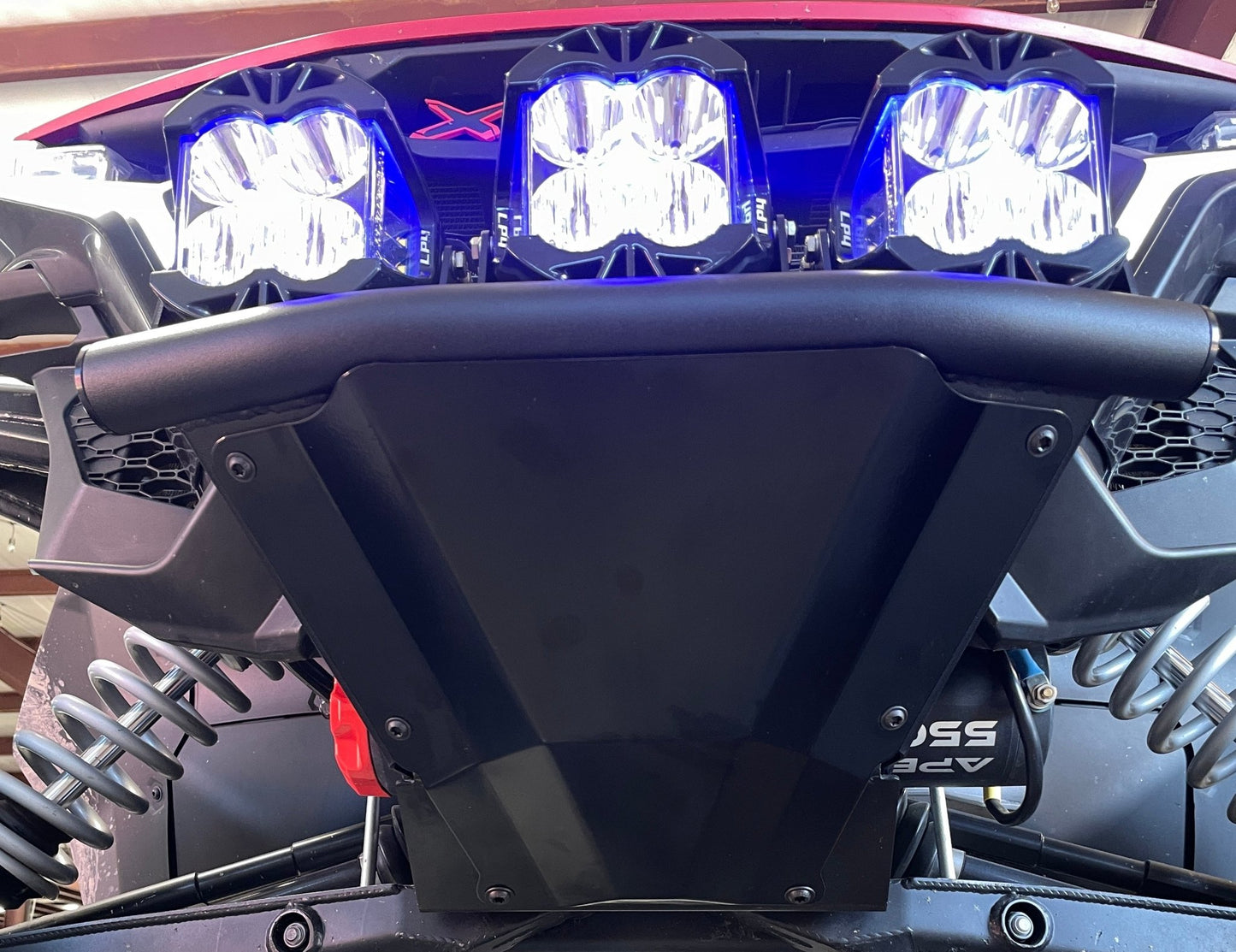 SHIFT Performance Labs - Can - Am Maverick R Sport Front Bumper with Skid Plate - UTVRaceShop.Com