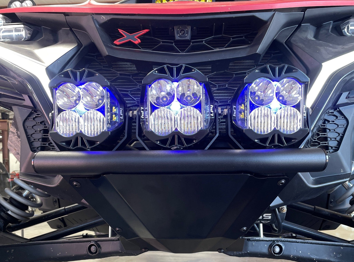 SHIFT Performance Labs - Can - Am Maverick R Sport Front Bumper with Skid Plate - UTVRaceShop.Com