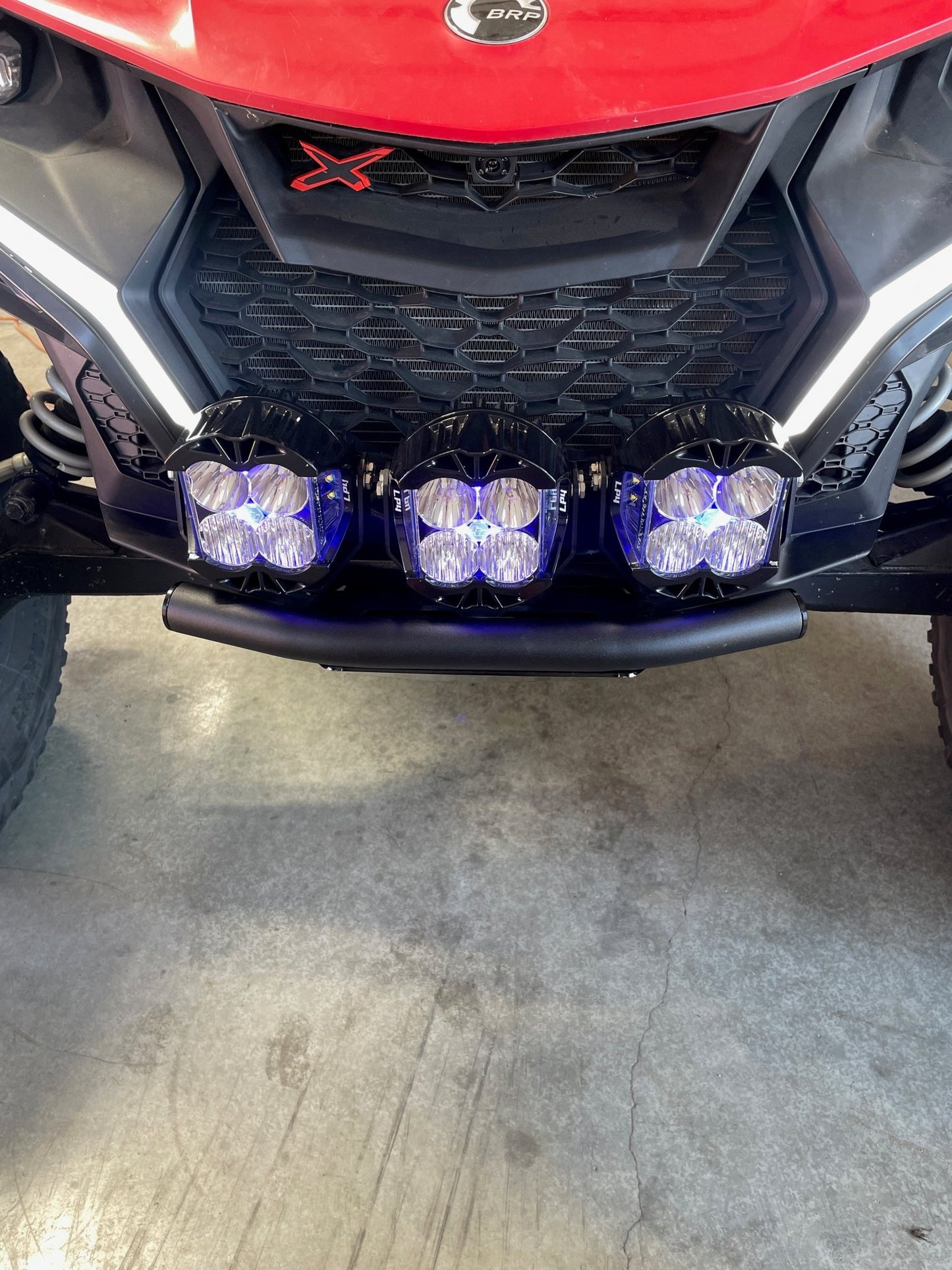 SHIFT Performance Labs - Can - Am Maverick R Sport Front Bumper with Skid Plate - UTVRaceShop.Com