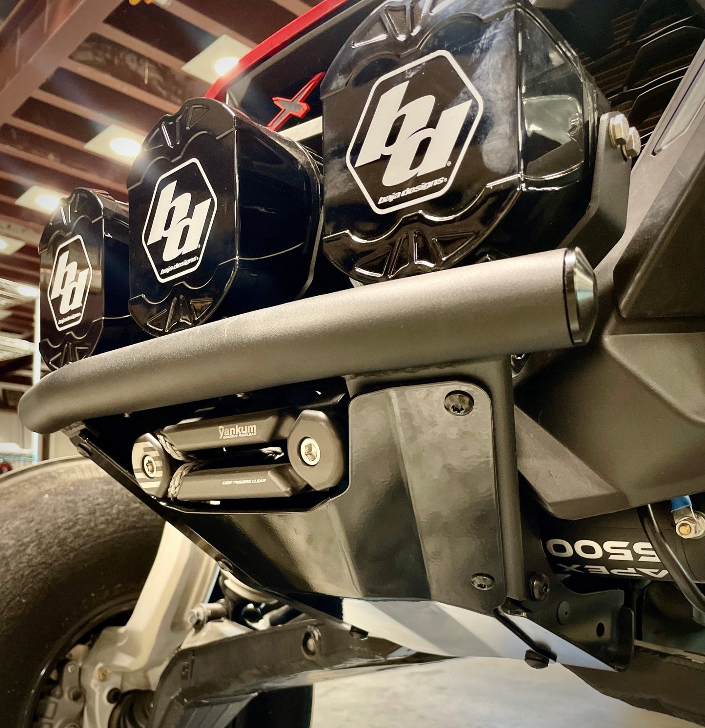 SHIFT Performance Labs - Can - Am Maverick R Sport Front Bumper with Skid Plate - UTVRaceShop.Com