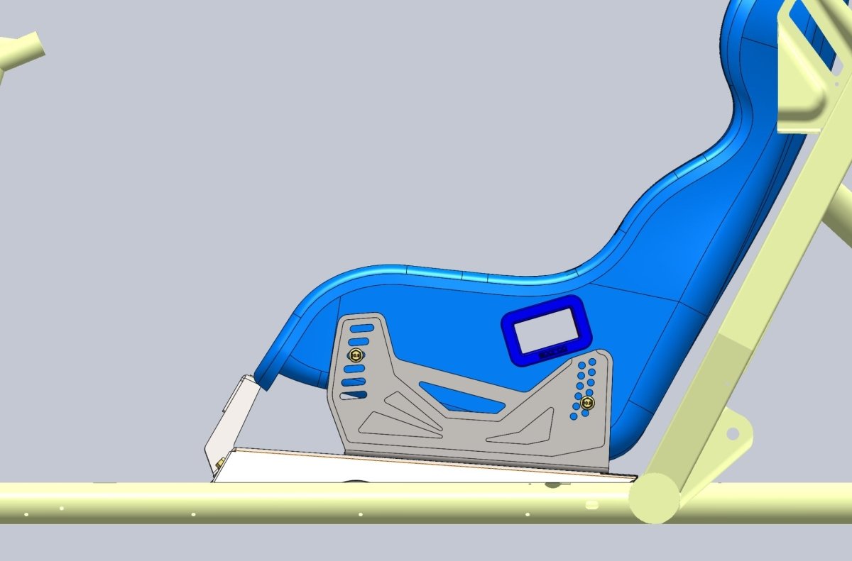 G3 Motorsports - Can-Am Maverick R Weld-In Race Seat Mount Kit - UTVRaceShop.Com