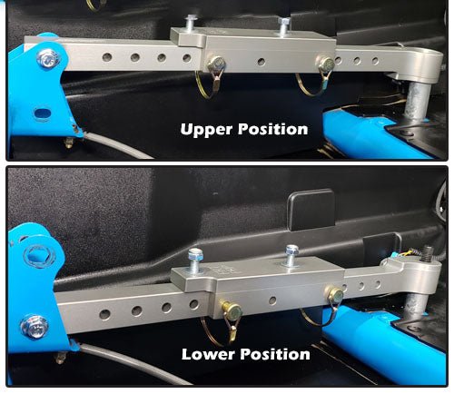 Billet Racing Products - Can Am X3 & Maverick R Billet Seat Rail Adapters for Side Mount Race Seats - UTVRaceShop.Com