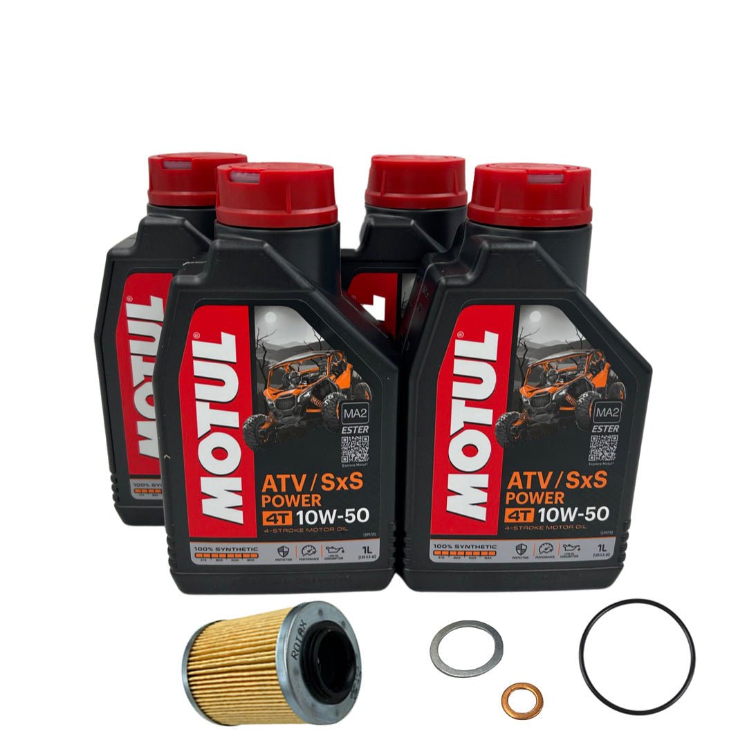 Motul USA - Can Am X3 Motul Oil Change Kit - UTVRaceShop.Com