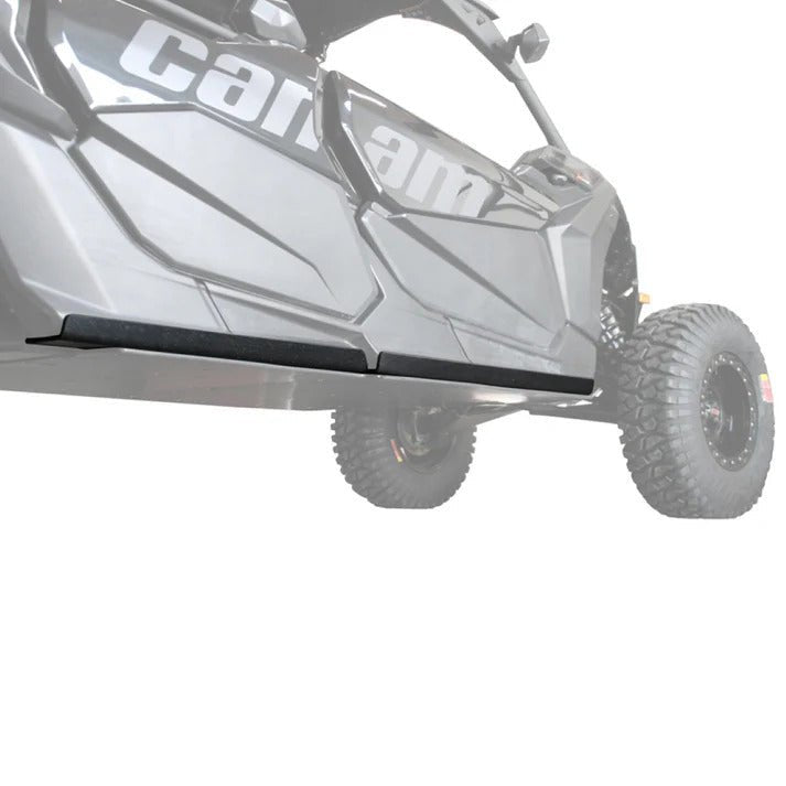 Factory UTV - Factory UTV 2017 - 2025 Can - Am Maverick X3 UHMW Rock Sliders - UTVRaceShop.Com