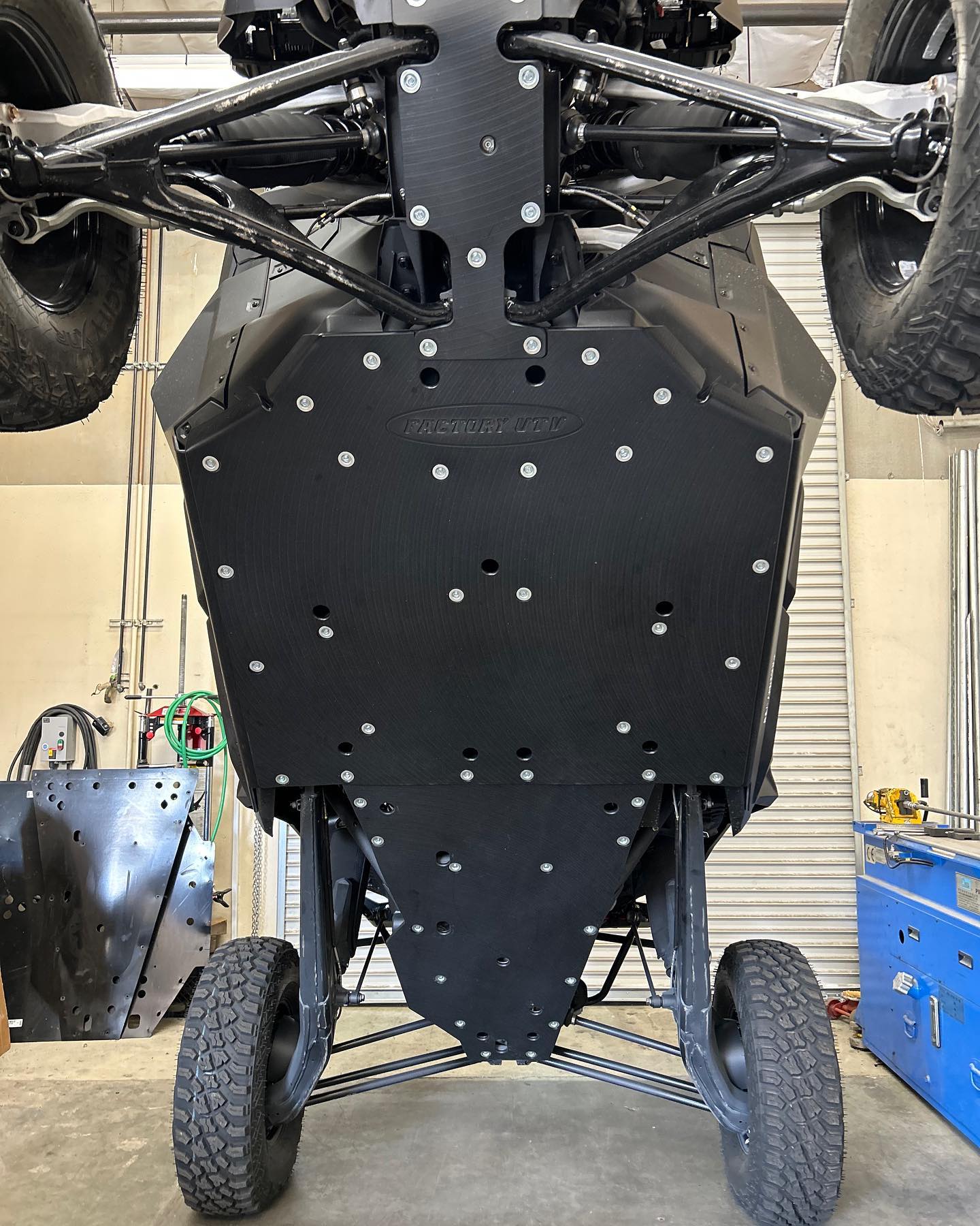 Factory UTV - Factory UTV - Can Am Maverick R UHMW Skid Plate - UTVRaceShop.Com