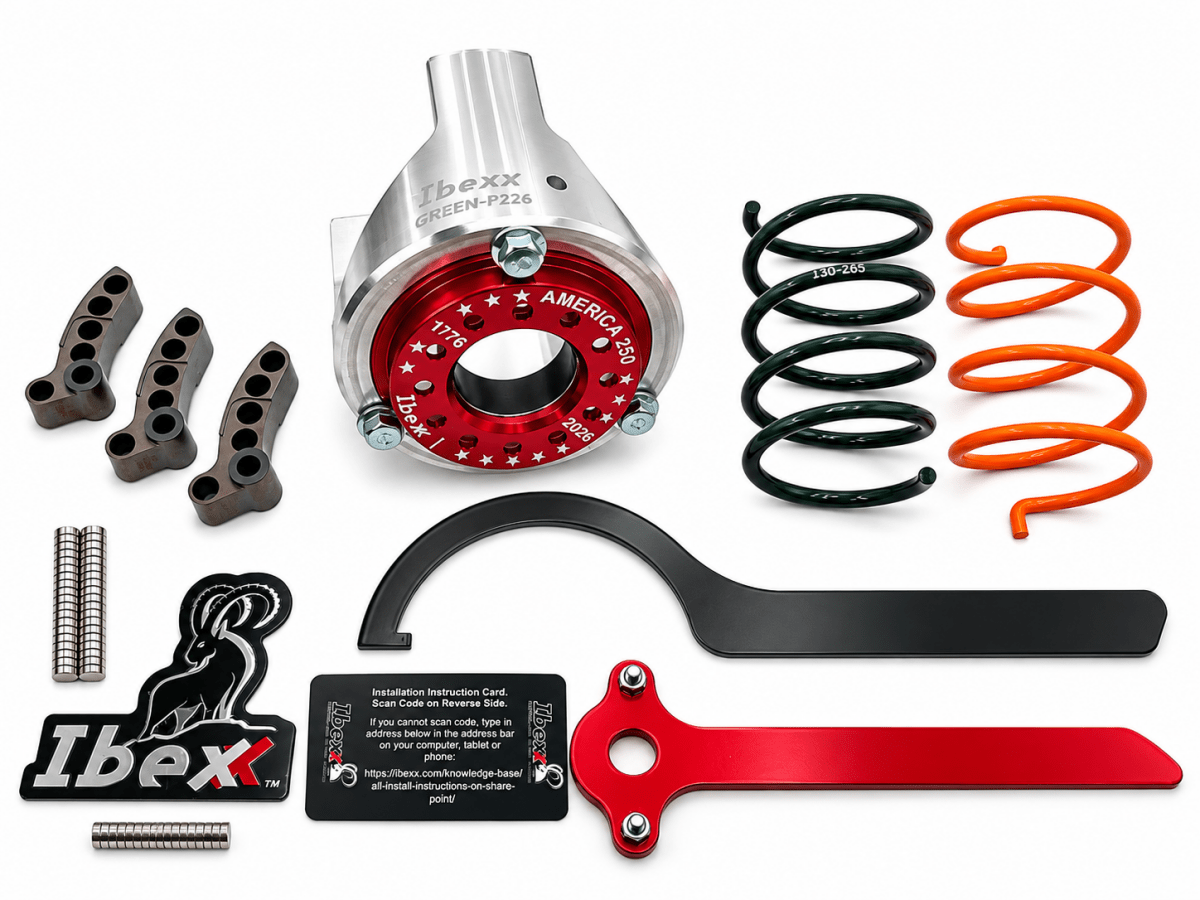 Ibexx LLC - Ibexx Can Am X3 P-Drive Clutch Kit - Pro 226 Rock/Trail/Crawler - UTVRaceShop.Com
