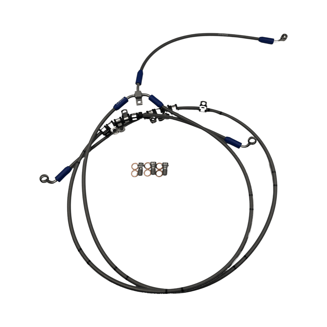 J.JUAN Brake Systems - J. JUAN Can Am X3 Racing Performance Brake Line Kit - UTVRaceShop.Com