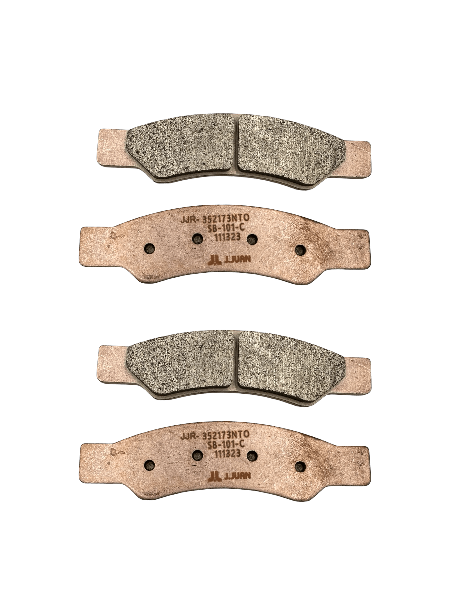 J.JUAN Brake Systems - J.Juan Maverick R Rear Racing Brake Pads - UTVRaceShop.Com