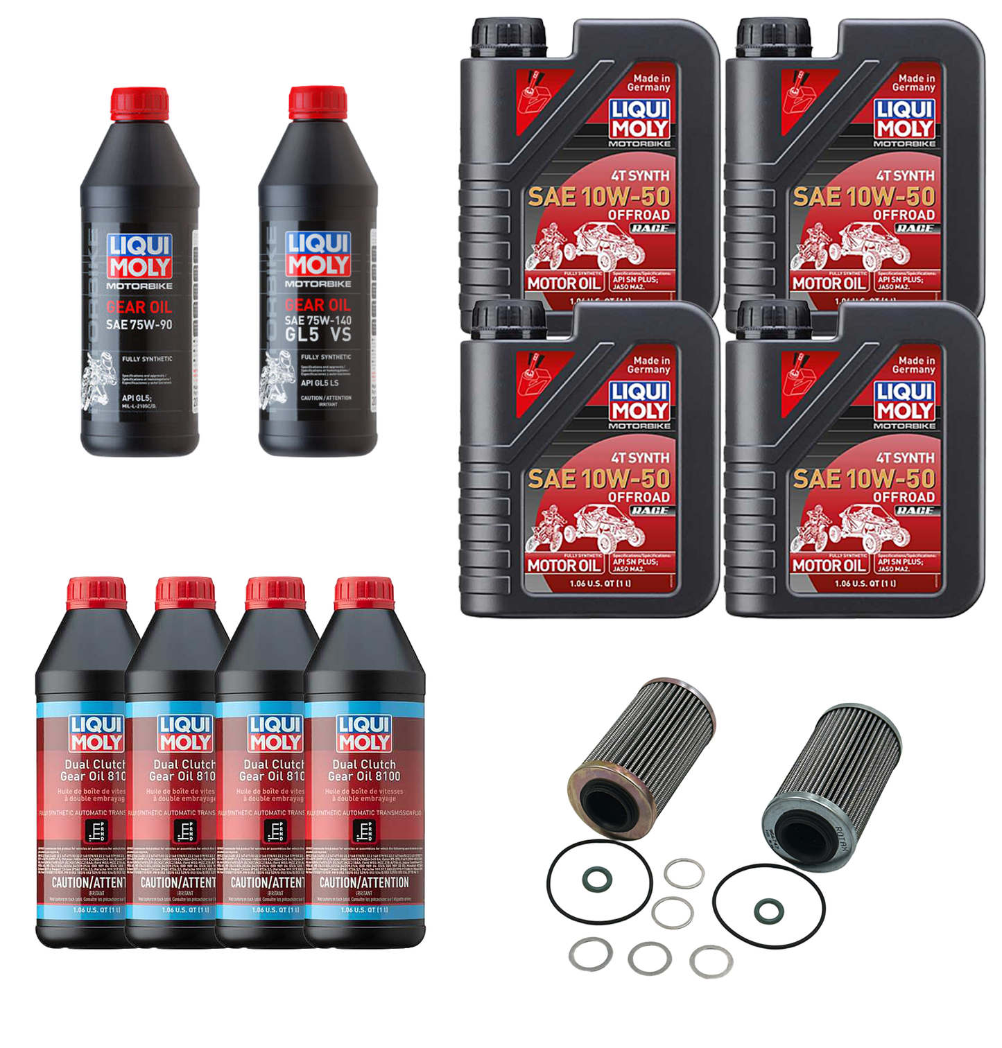 Can Am Maverick R Liqui Moly Complete Fluid Change Kit