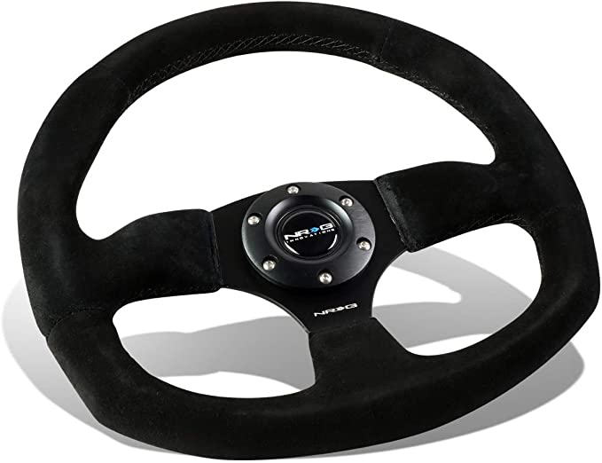 NRG - NRG Steering Wheel + Quick Release Setup - Fits YXZ1000 and Honda Talon - UTVRaceShop.Com