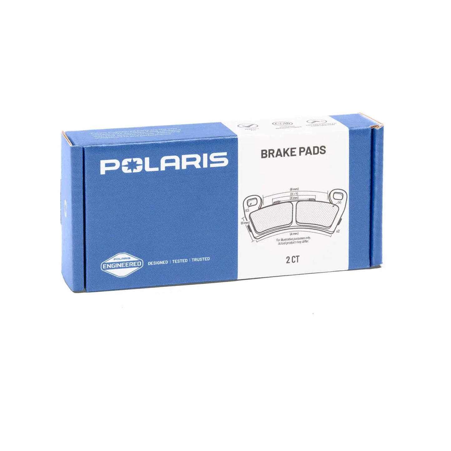 Polaris - Polaris Pro R OEM Front Brake Pad Kit - 1 Caliper - 2211640 - UTVRaceShop.Com